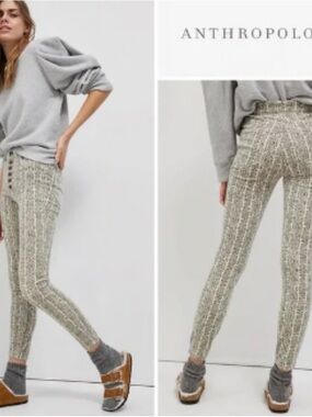 Anthropologie Pilcro Skinny curdoroy Pants